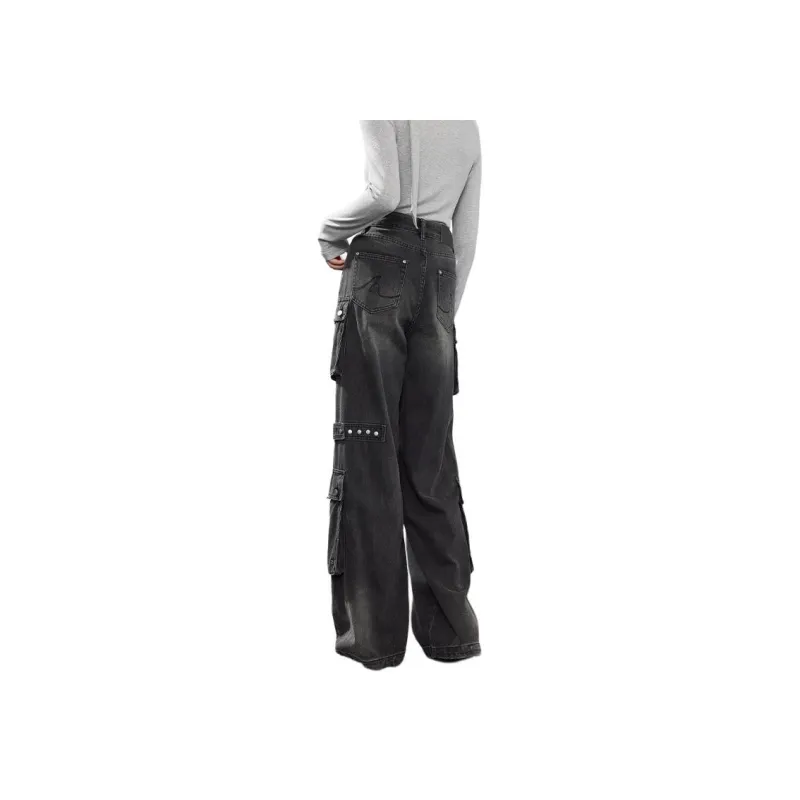 A21 Jeans Women's Black Gray-5