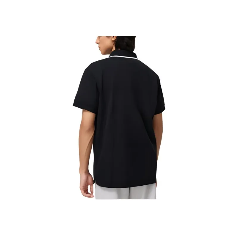 LINING Sports Trend Series Polo Shirts Men Black-3