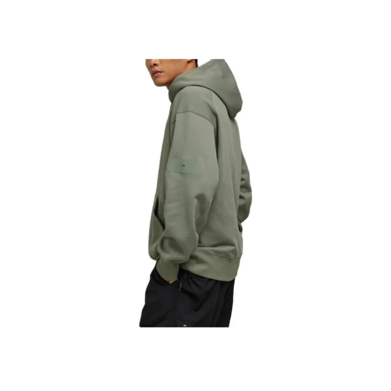 Y 3 Drawstring Cotton blend Hoodie-2