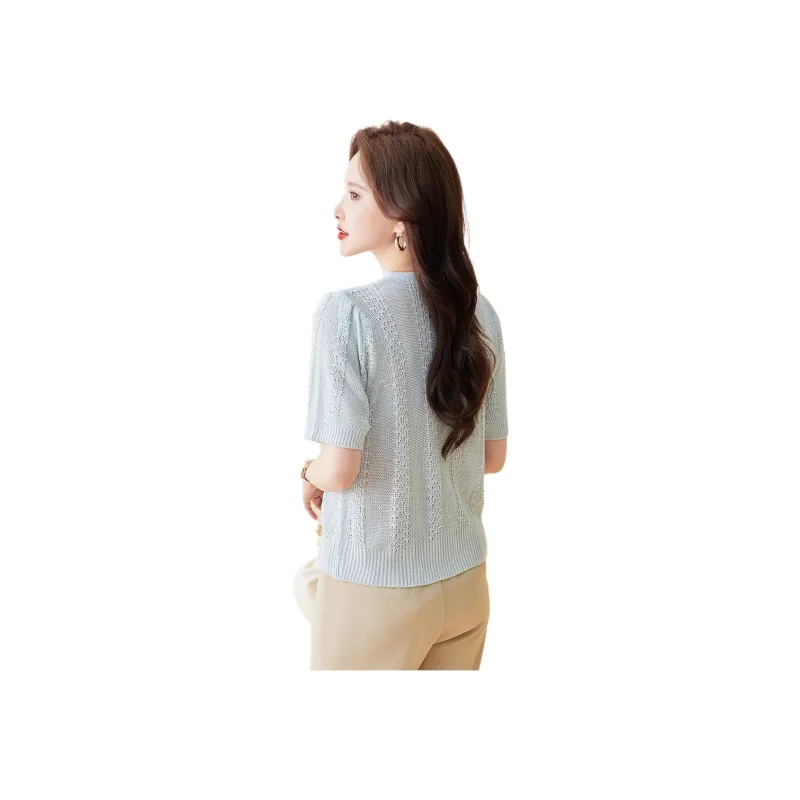 X MOOM Knitwear Women's Blue-0
