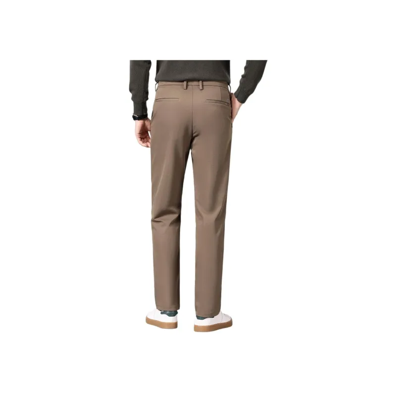 Red bean Suit Trousers Men-6
