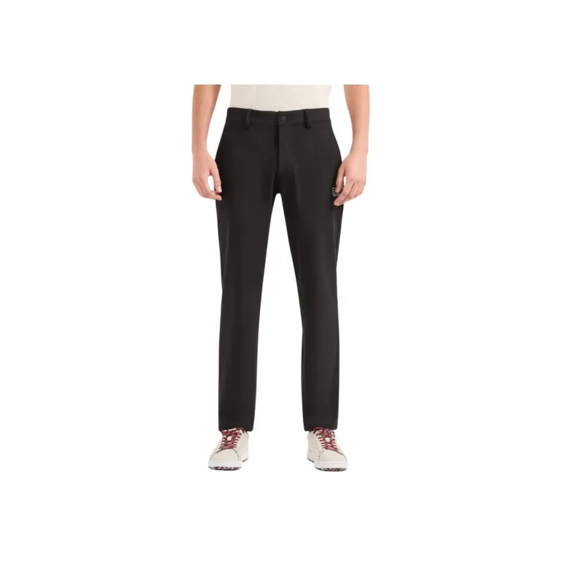 EMPORIO ARMANI Stretch-fit Straight-leg Trousers-1