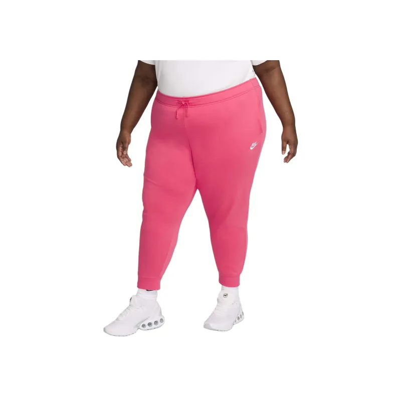 Nike Sportswear Club Fleece Women's Mid-Rise Joggers Plus Size-0