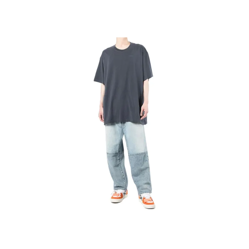OFF WHITE Rubber Diagonals Oversized T Shirt-1