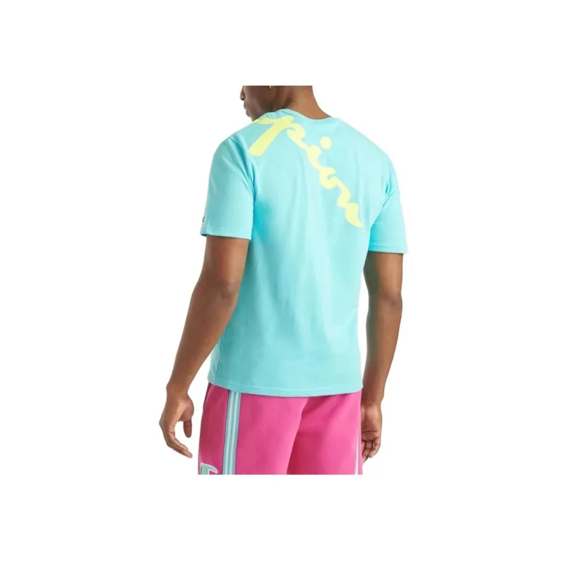 Champion Regular T Shirt Unisex Blue US Version-3