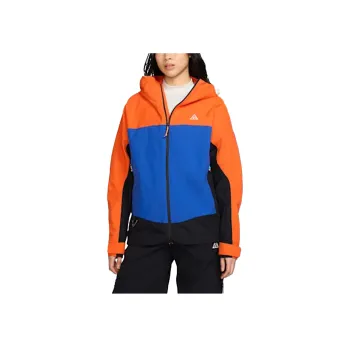 Nike ACG STORM FIT ADV Windbreaker Jackets Men Safety Orange/Game Royal Blue/Mountain White