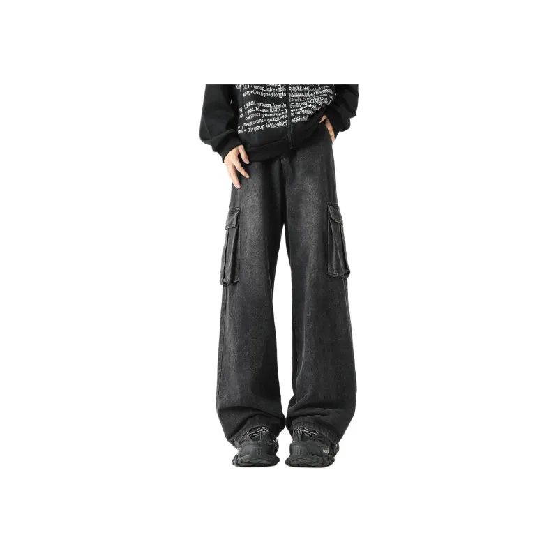 Qnxeey Jeans Unisex-0