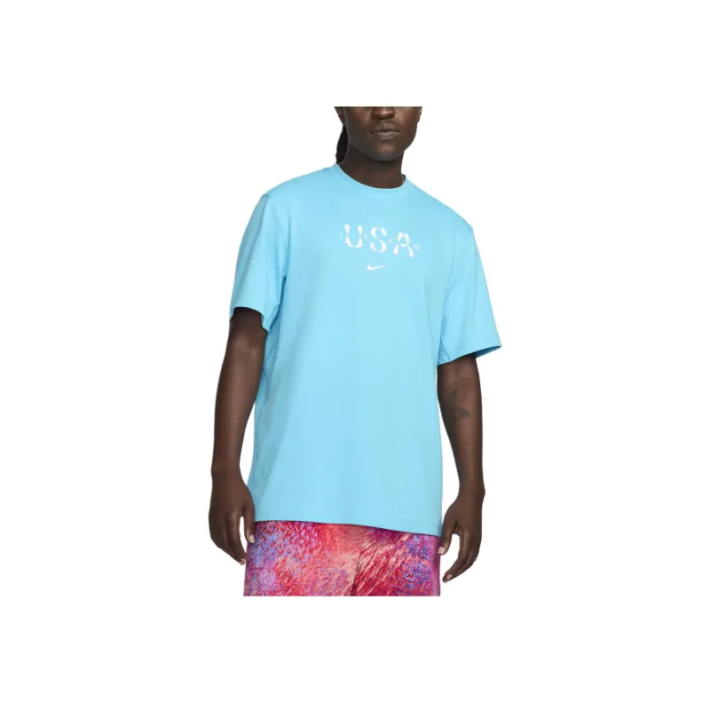 Nike Usa Primary Men's Nike Dri FIT Short Sleeve Top-0