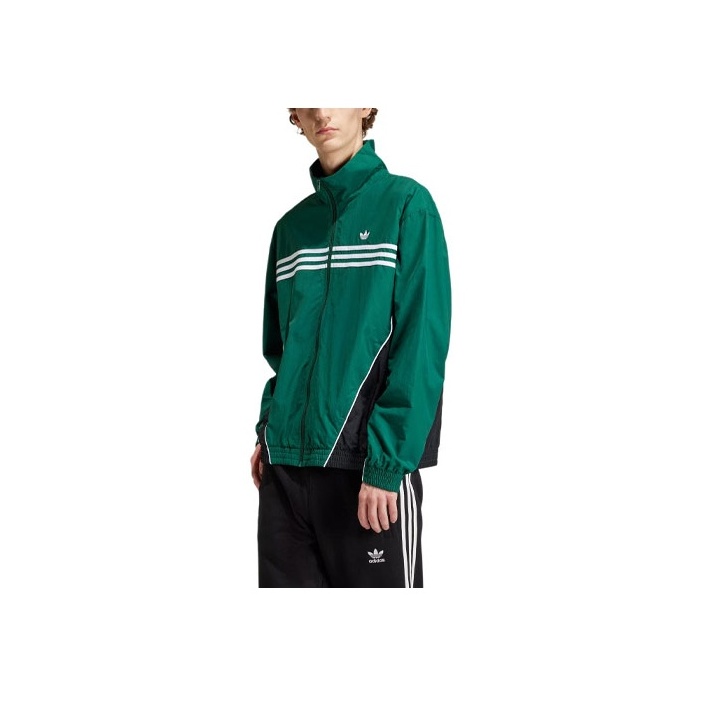 【ADIDAS】Original Flames Jacket green★追跡可 Adidas Originals Flames Jacket Jackets Coats Men's Forest