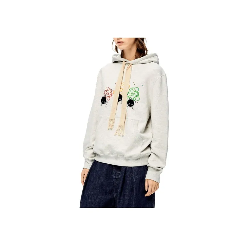 LOEWE Sweatshirt Women's Light Gray-1