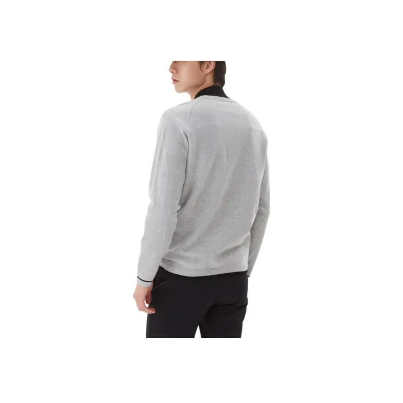 DESCENTE Golf Sweaters Men Gray-5