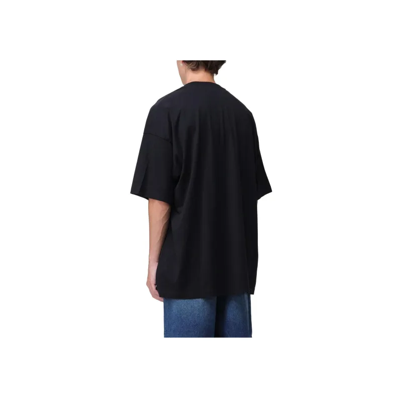 OFF-WHITE Blurred Logo-print Cotton T-shirt-3