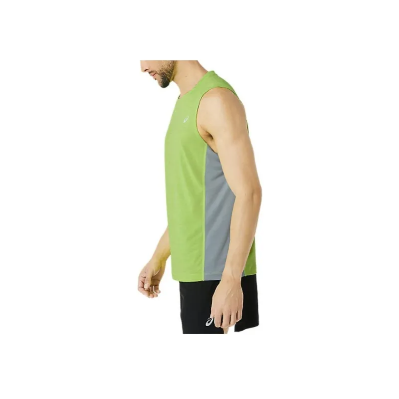 Asics TRAIN SANA Tank Tops Men Green-3