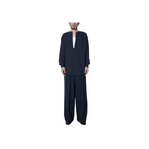 RAINMAKER KYOTO 마린 블루 남성 셔츠
