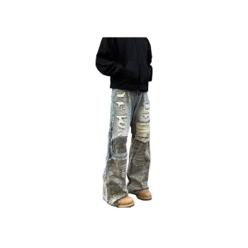 MGXEK Jeans Unisex Camouflage