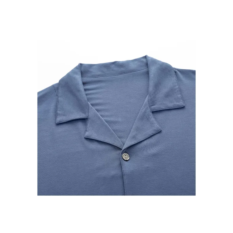 MIIOW Pajama Set Men's 3-Piece Set Royal Blue-2