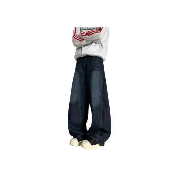 FOR FEAR THAT Jeans Unisex Dark Blue