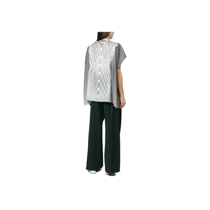 MM6 Maison Margiela Graphic print Short sleeved Blouse-1