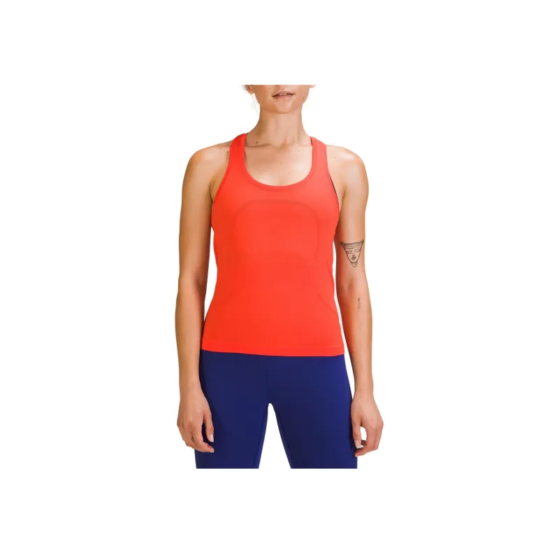 Lululemon Swiftly Tech Sport Vests Women's Fall Red-0