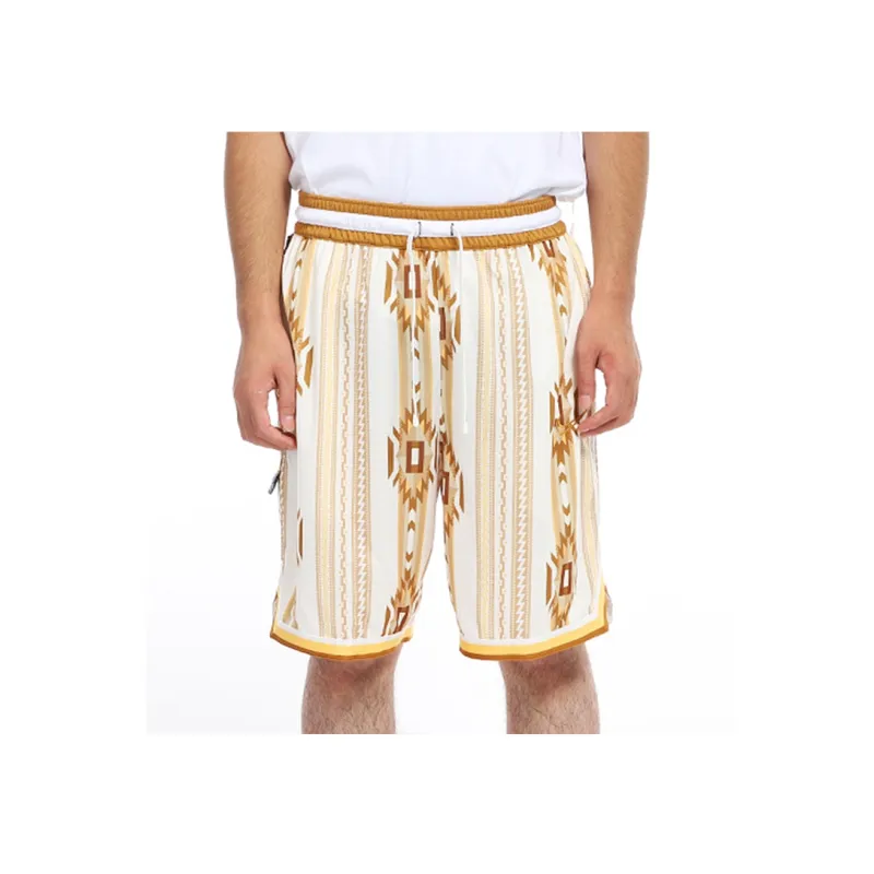 Nike Basketball Shorts Men Wheat Yellow-2