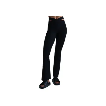Nike Zenvy Rib Women's Gentle Support High Waisted Flared Leggings