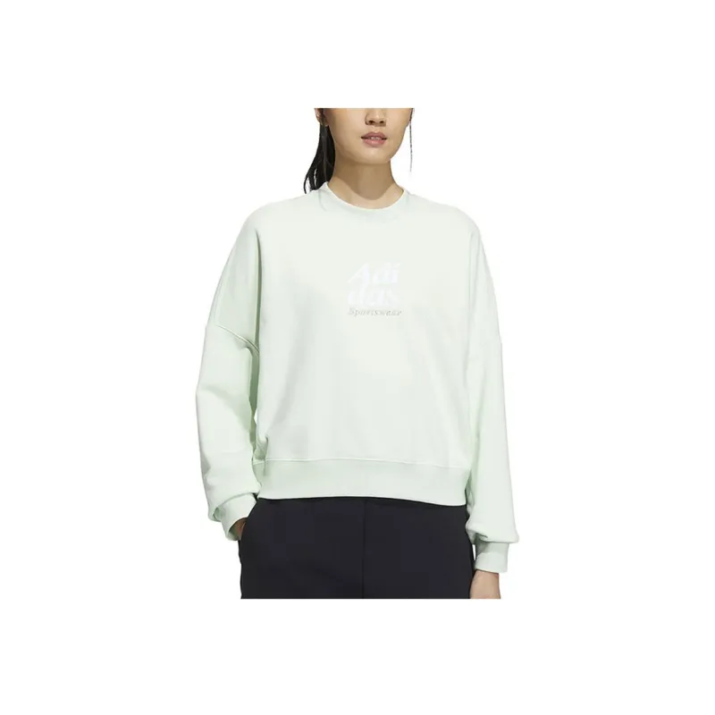 Adidas Sweatshirt Women's Light Green-1