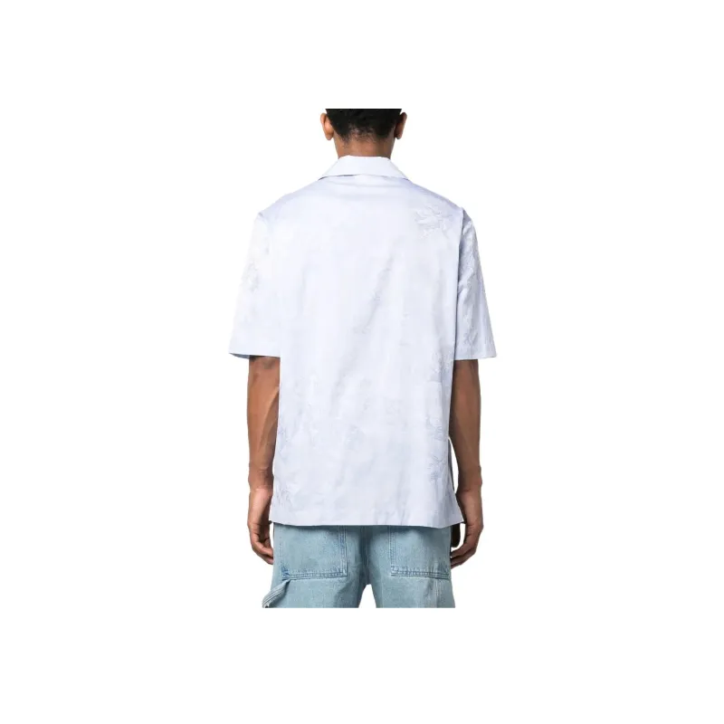 OFF WHITE Buttoned Short Sleeved Shirt-2