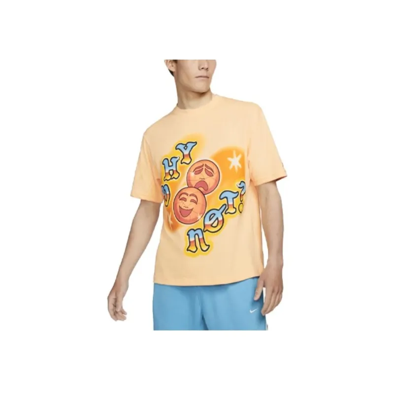 Jordan 'why Not' T Shirts Men Orange-3