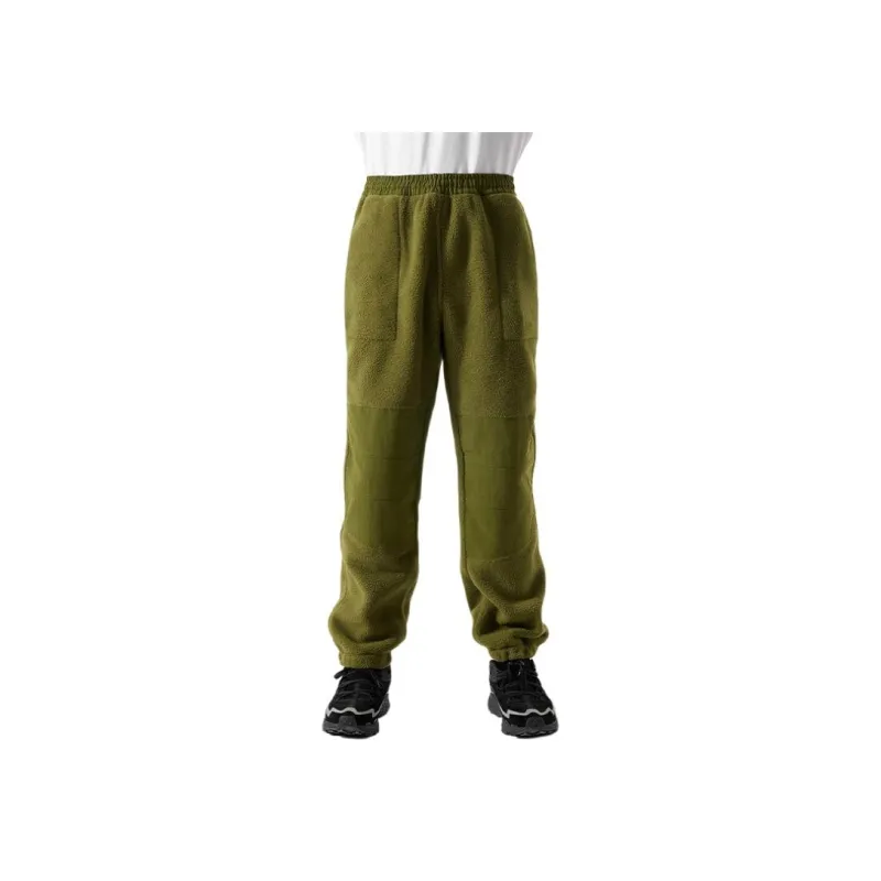 THE NORTH FACE Logo embroidered Fleece panel Trousers-1