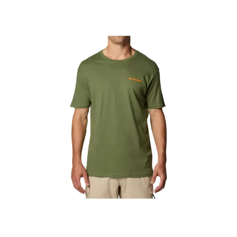 Columbia Men's Dook Graphic T-Shirt T-Shirt Men's Green-0