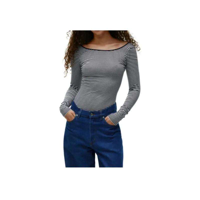 ARKET T-Shirt Women's Dark Blue/off-White-1