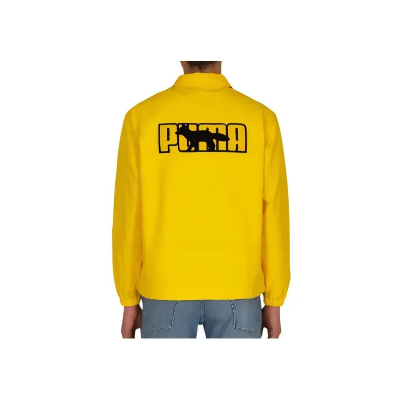 PUMA Jackets Unisex Lemon-3