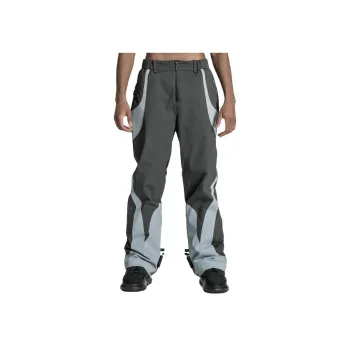 NORVINCY Winter Elastic Waistband Warm Casual Pants Unisex
