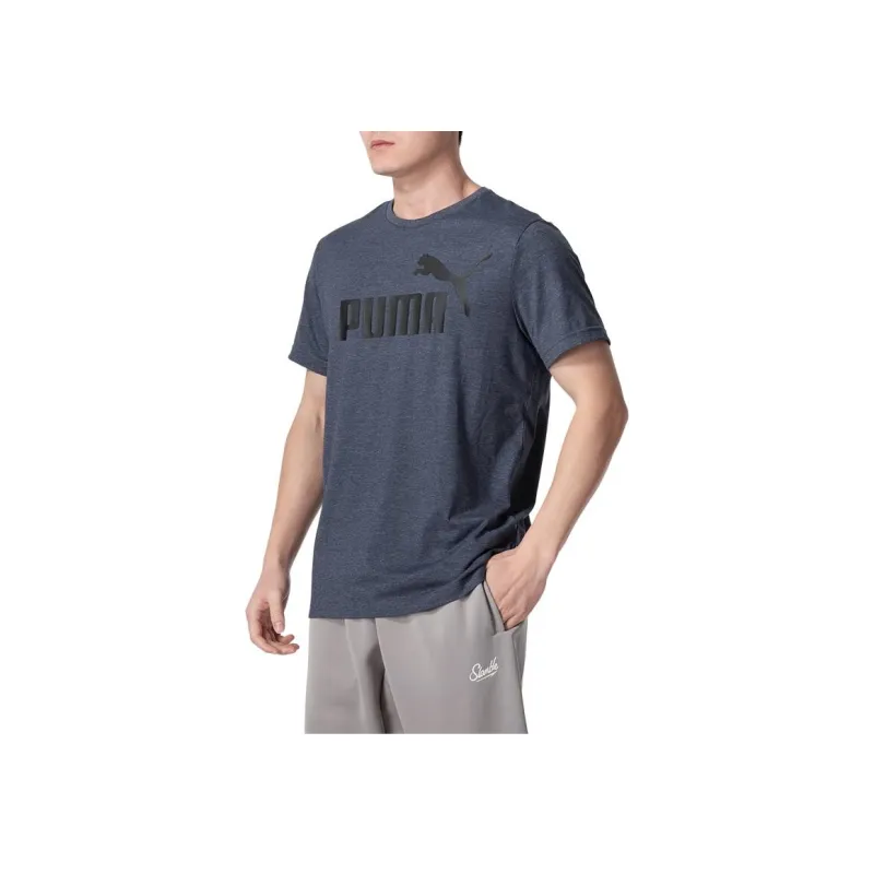 PUMA SS24 T Shirt Men's Dark Blue-3