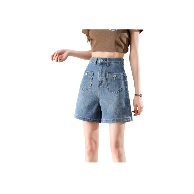 ORIGIN Denim Shorts Women's Blue-0
