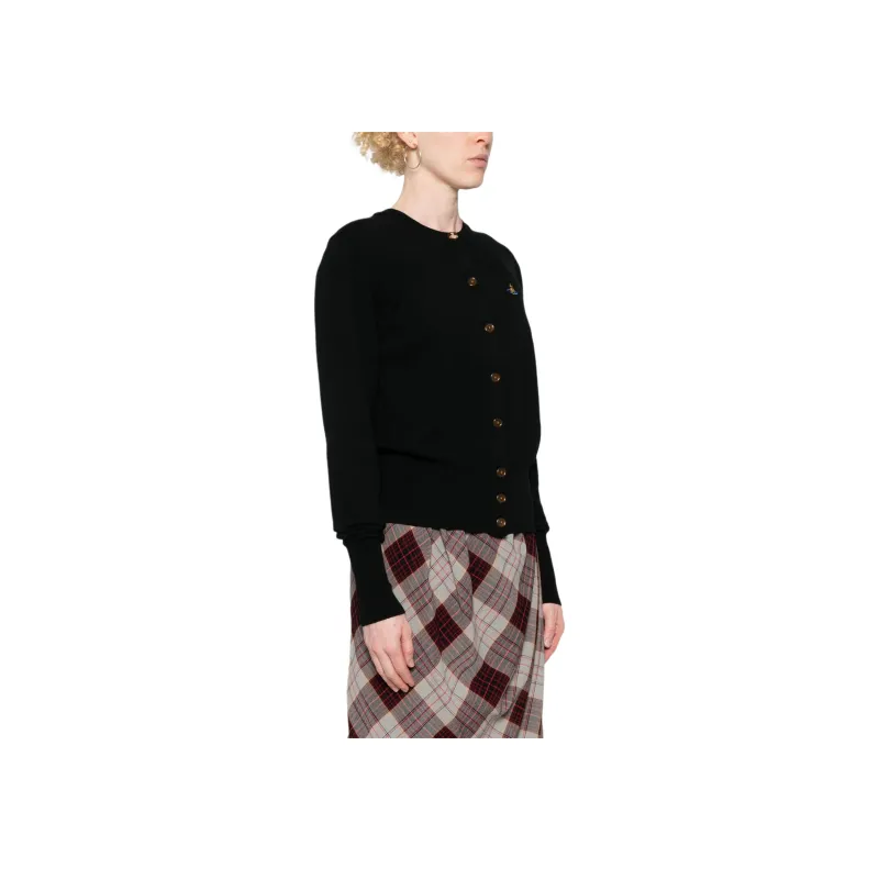Vivienne Westwood Bea Ribbed knit Cardigan-3