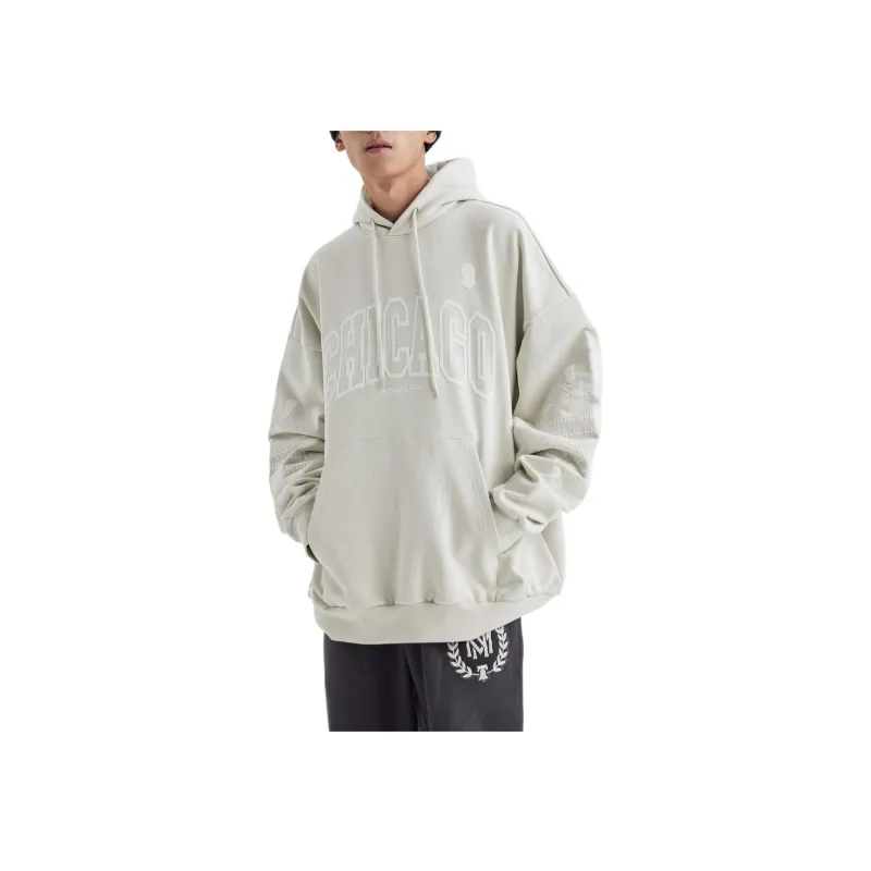 Mitchell Ness Sweatshirts Unisex Light Gray-5