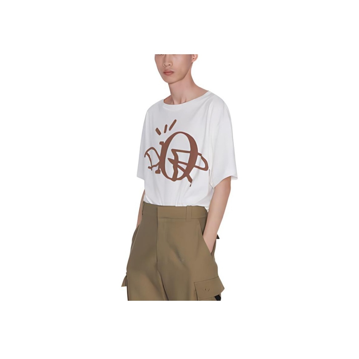 DIOR X Cactus Jack Oversized T-shirt - POIZON