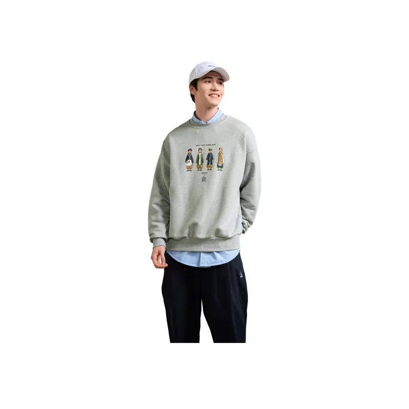 Nautica White Sail Sweatshirts Unisex-19