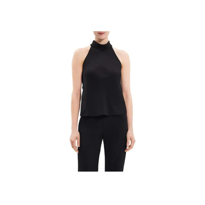 THEORY Halterneck Sleeveless Top-3