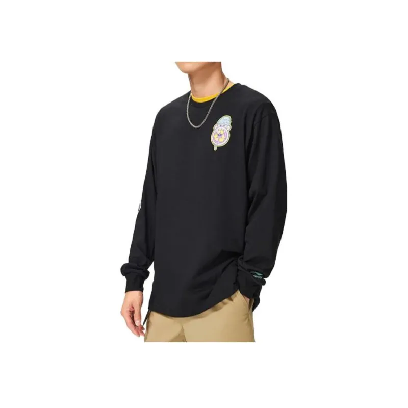 LiNing Skateboard T Shirt Men's Black-2