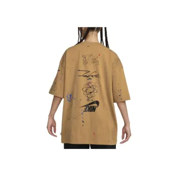 Nike X Futura Women's Breaking Oversized T shirt Asia Sizing Flax