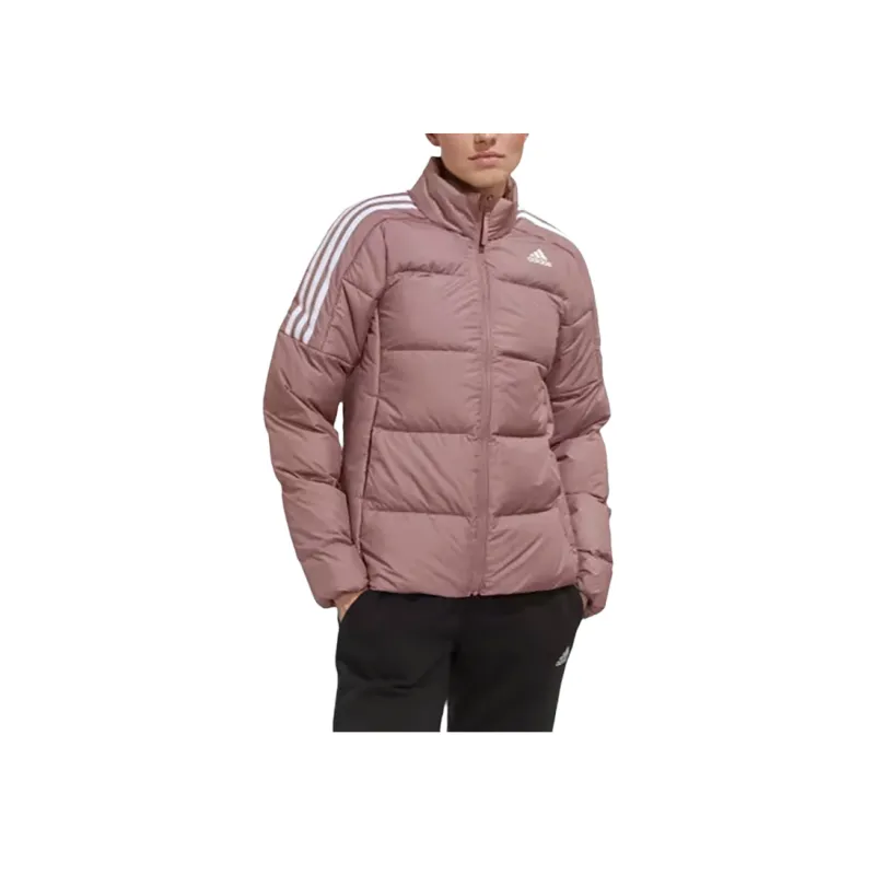 Adidas ESSENTIALS MIDWEIGHT DOWN JACKET Jackets & Coats Women's Purple-1