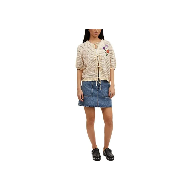 COACH SS24 Knitwear Women's Cream White-1