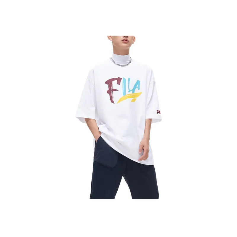 FILA FUSION T Shirt Men's Standard White-2