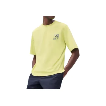 HERMES T Shirt Men's Light Yellow