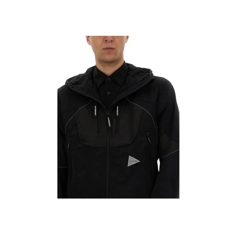 And Wander Jackets & Coats Men's Black-3