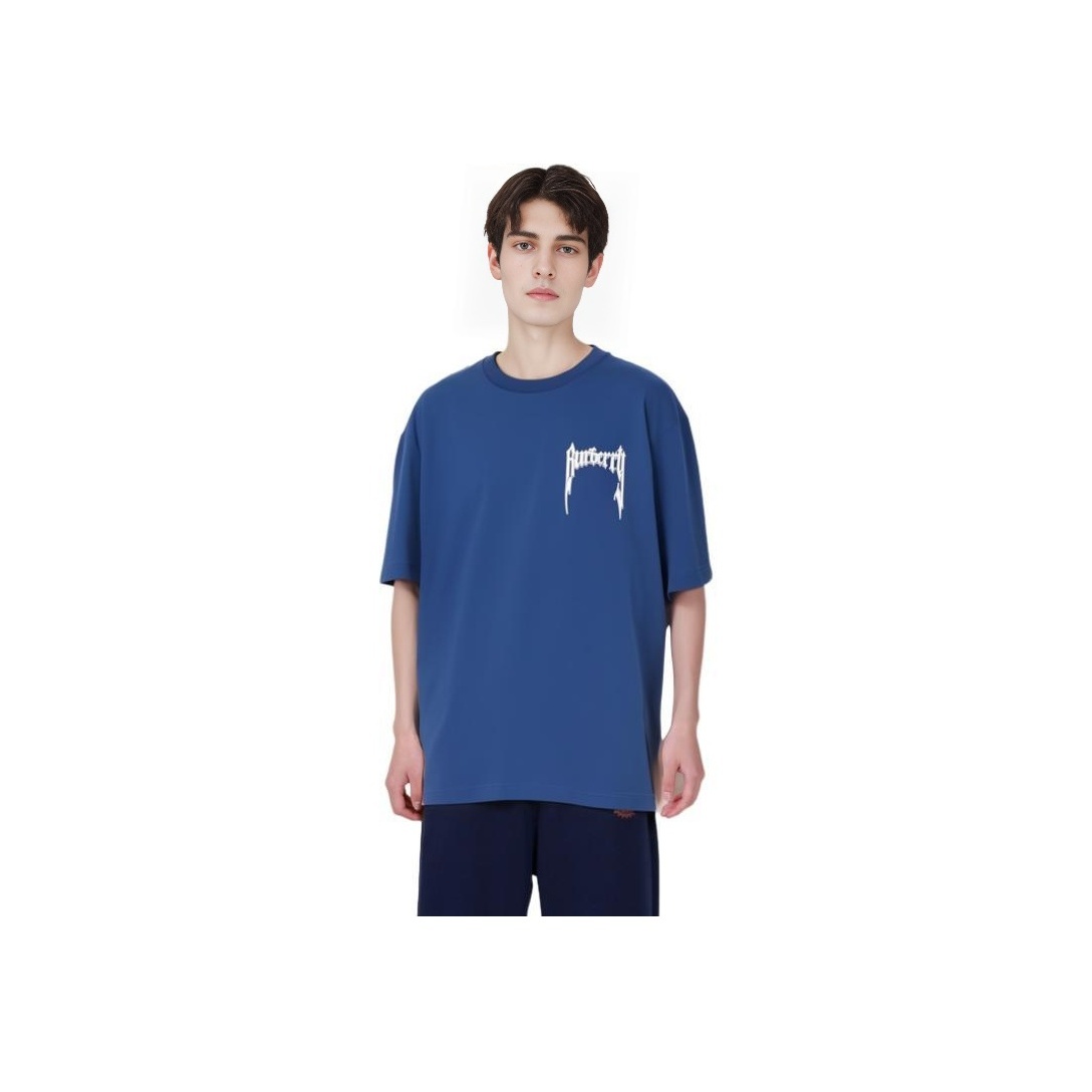 Burberry T-Shirts Men Blue - POIZON