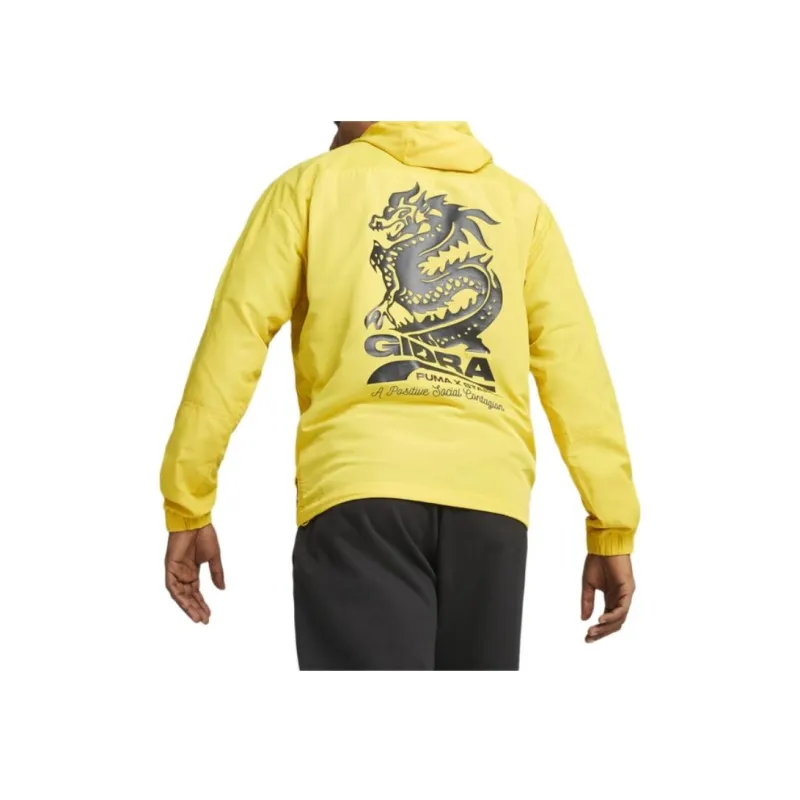 PUMA Sweatshirts Men Yellow-4
