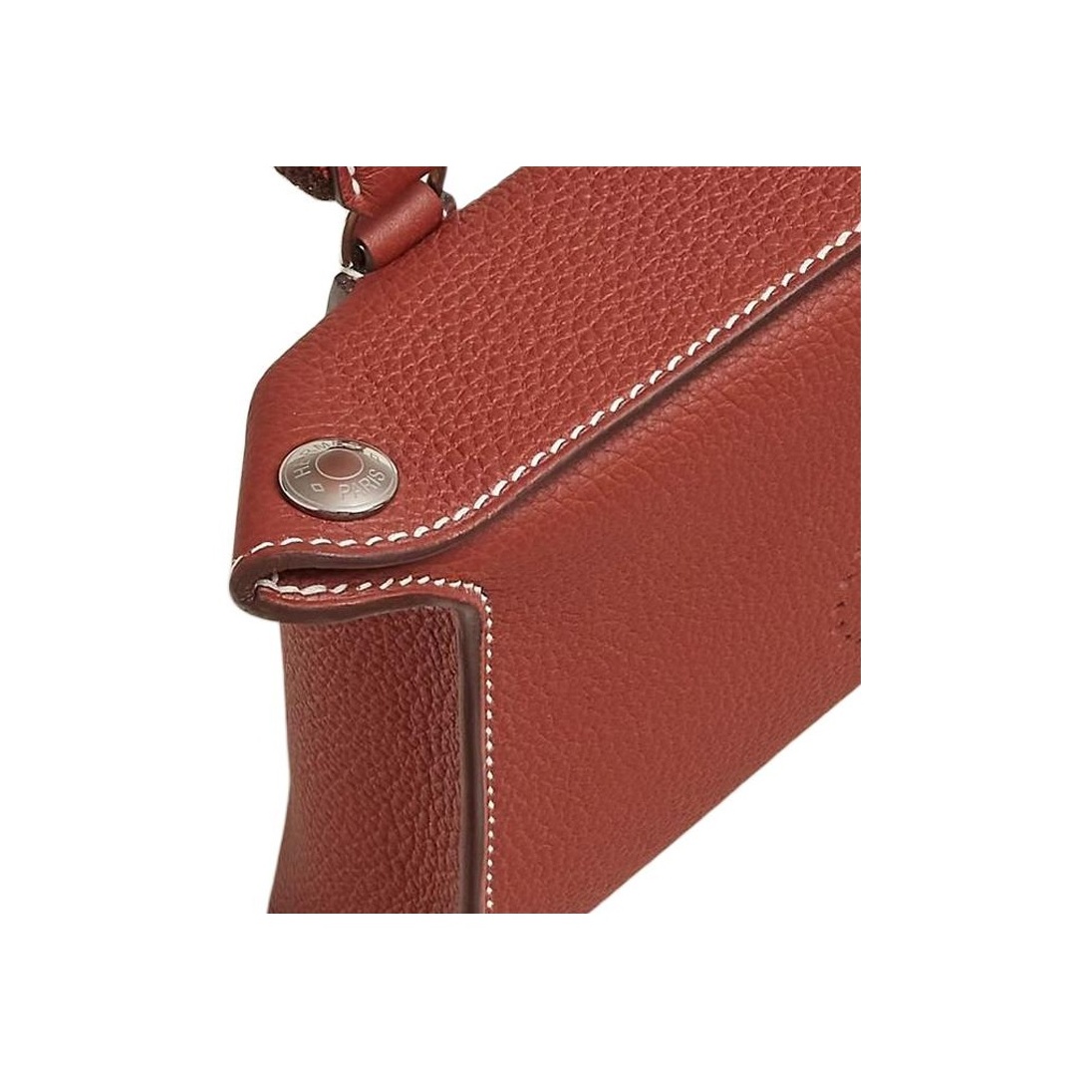 HERMES Videpoches Togo Calfskin Plate Bag Fanny Pack
